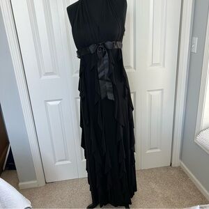 Elegant Black Sleeveless Dress 10